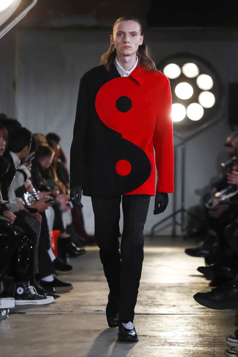 Xander Zhou 2018 Fall Winter Collection london fashion week london fashion week mens lfwm