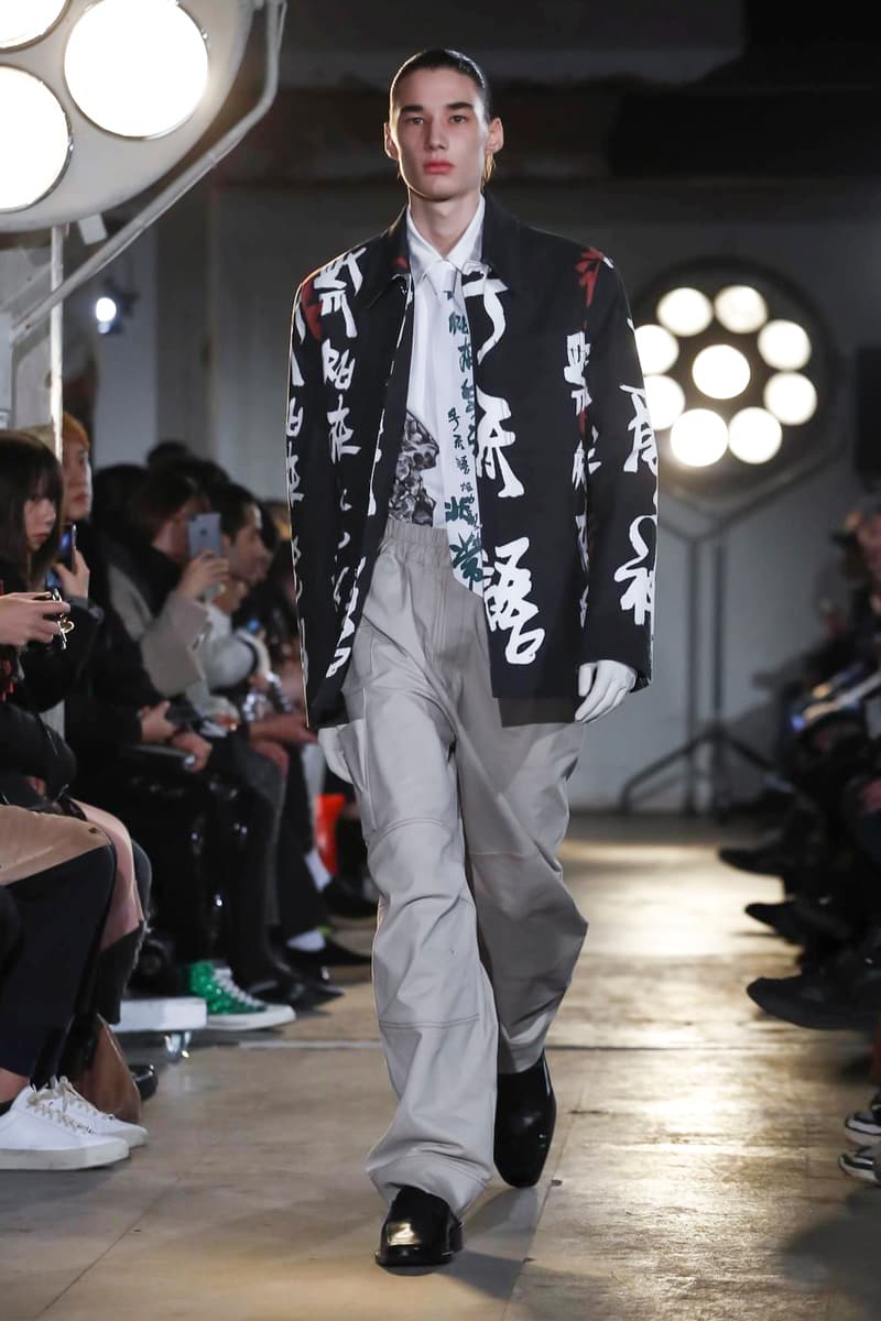 Xander Zhou 2018 Fall Winter Collection london fashion week london fashion week mens lfwm