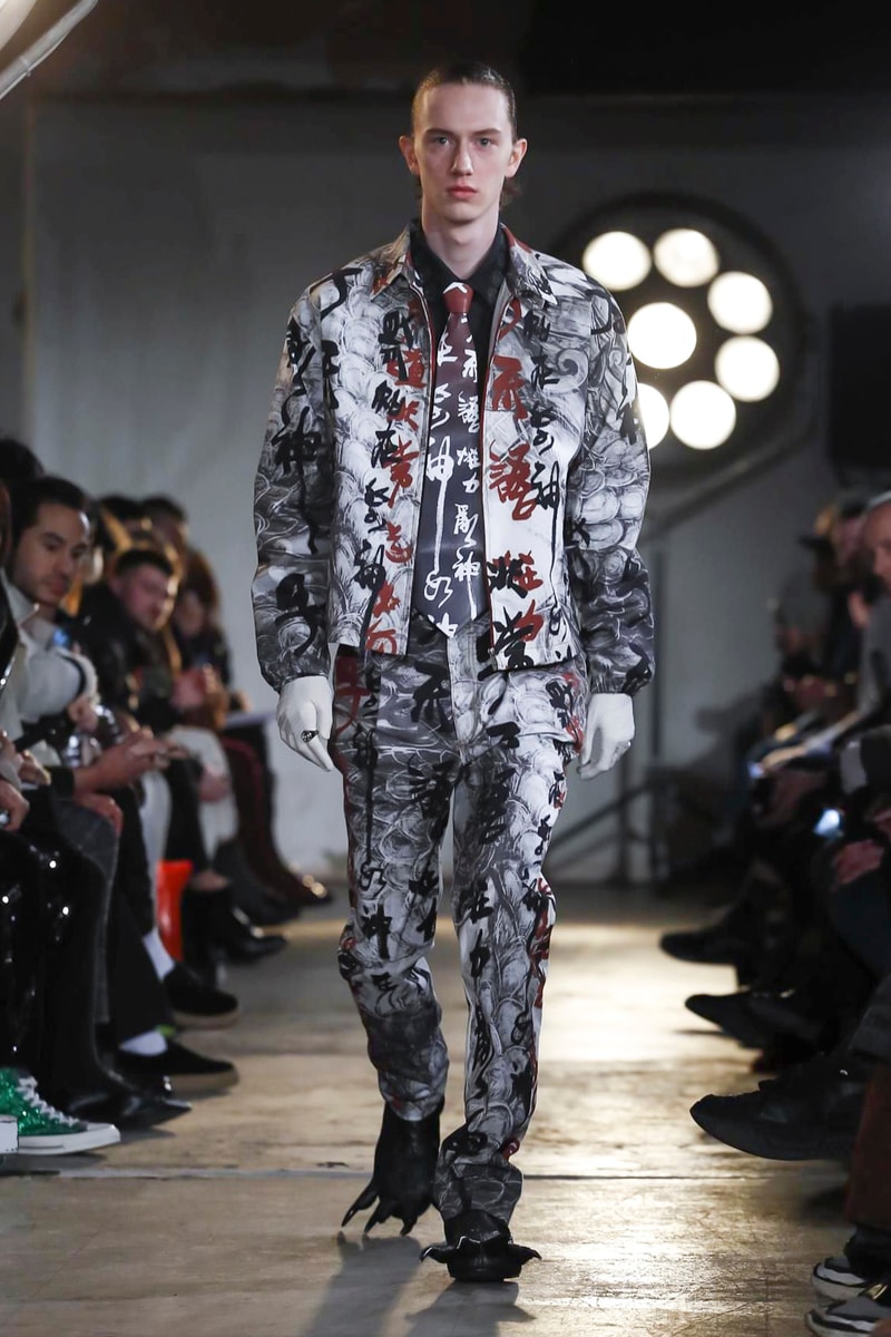 Xander Zhou 2018 Fall Winter Collection london fashion week london fashion week mens lfwm