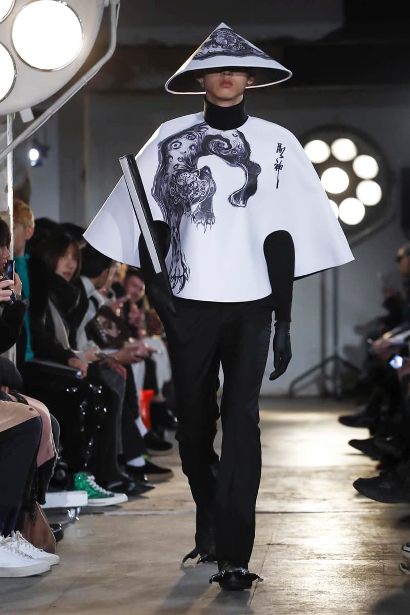 Xander Zhou 2018 Fall Winter Collection london fashion week london fashion week mens lfwm