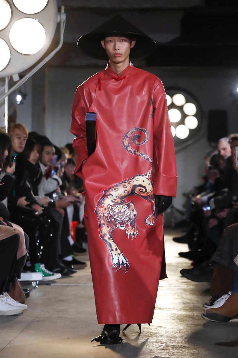Xander Zhou 2018 Fall Winter Collection london fashion week london fashion week mens lfwm