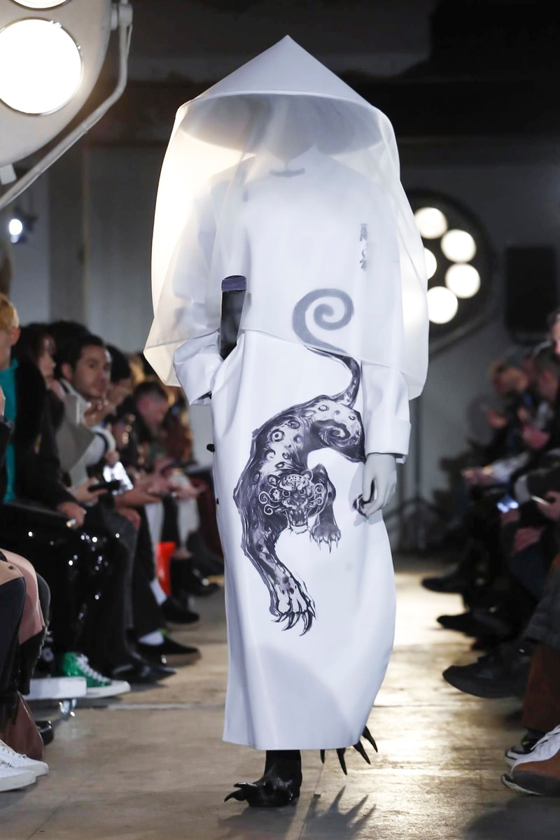 Xander Zhou 2018 Fall Winter Collection london fashion week london fashion week mens lfwm