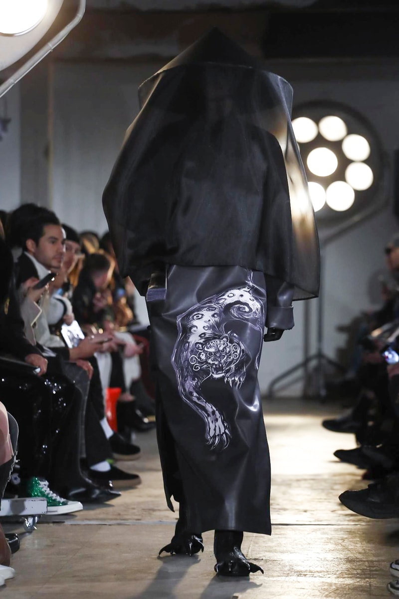 Xander Zhou 2018 Fall Winter Collection london fashion week london fashion week mens lfwm