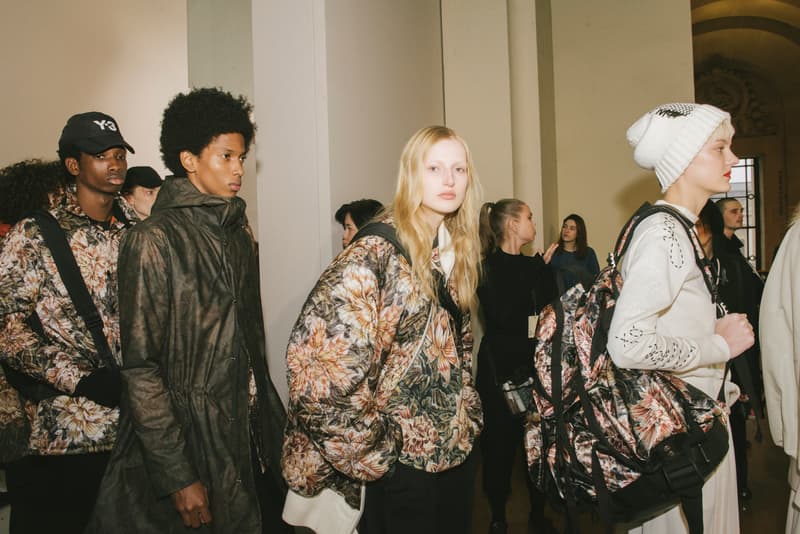 Y-3 Fall/Winter 2018 Paris Fashion Week Backstage Yohji Yamamoto adidas James Harden Futurecraft