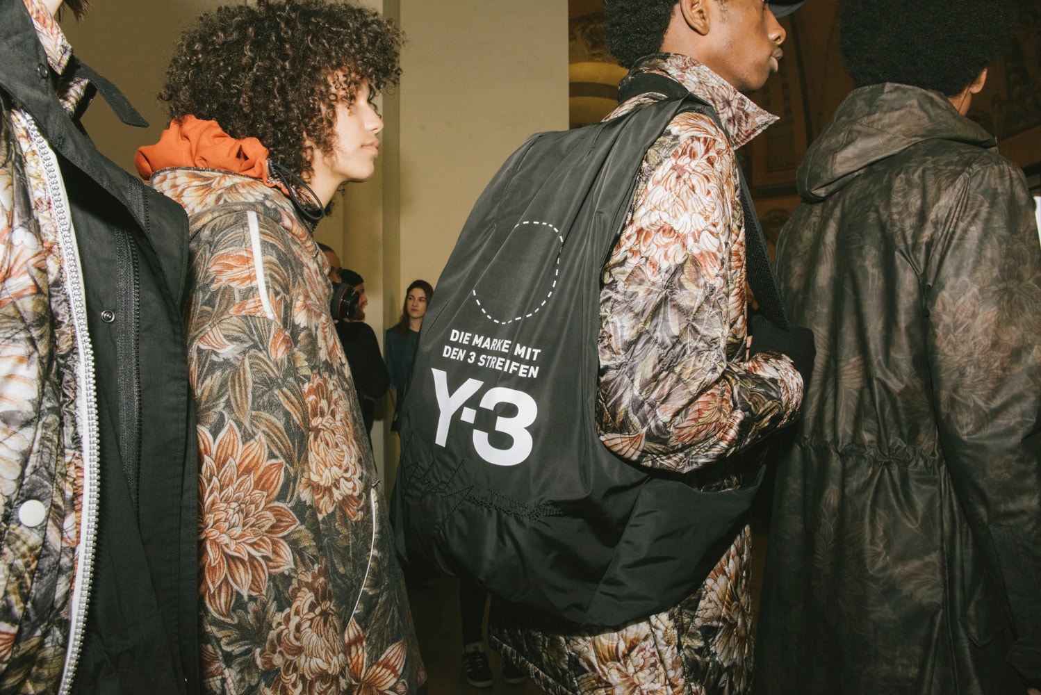 Y-3 Fall/Winter 2018 Paris Fashion Week Backstage Yohji Yamamoto adidas James Harden Futurecraft
