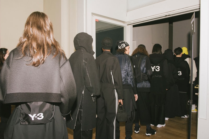 Y-3 Fall/Winter 2018 Paris Fashion Week Backstage Yohji Yamamoto adidas James Harden Futurecraft