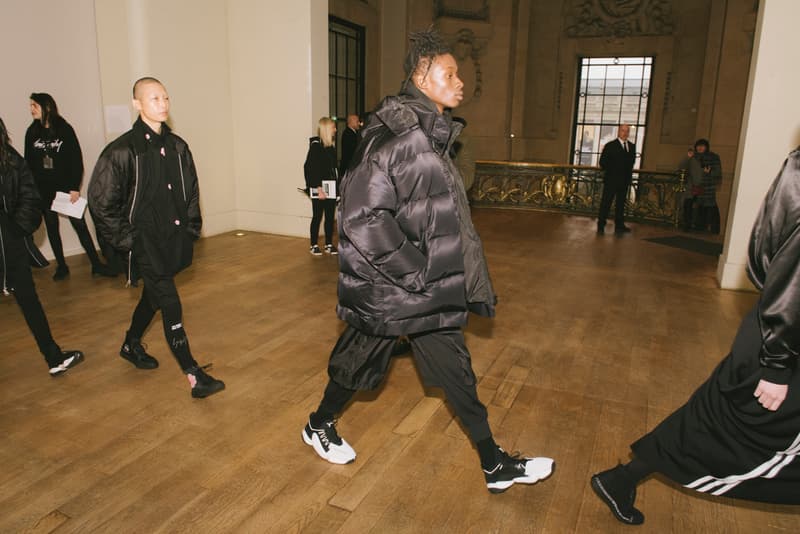 Y-3 Fall/Winter 2018 Paris Fashion Week Backstage Yohji Yamamoto adidas James Harden Futurecraft