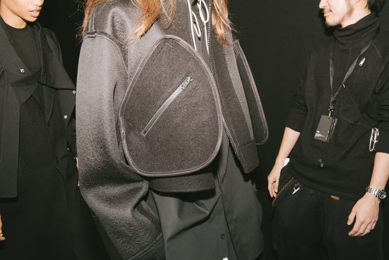 Y-3 Fall/Winter 2018 Paris Fashion Week Backstage Yohji Yamamoto adidas James Harden Futurecraft