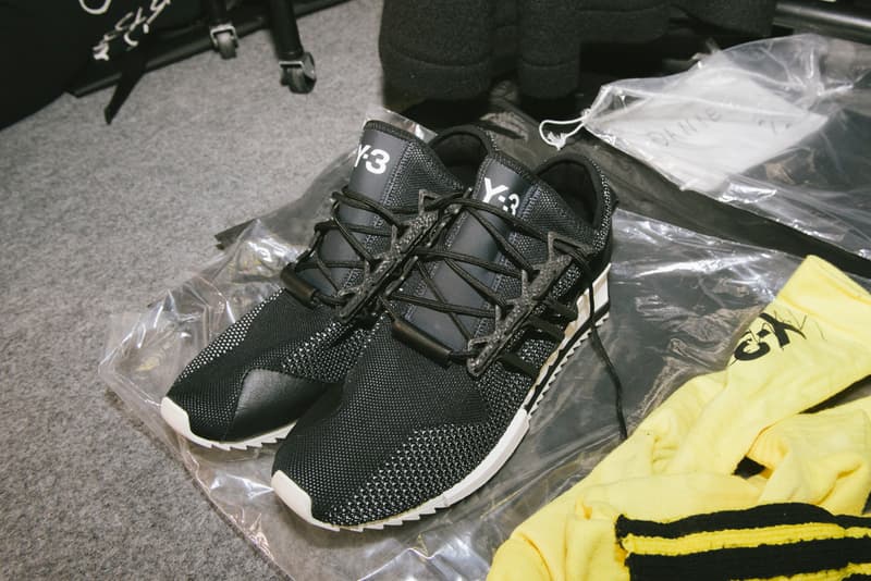Y-3 Fall/Winter 2018 Paris Fashion Week Backstage Yohji Yamamoto adidas James Harden Futurecraft