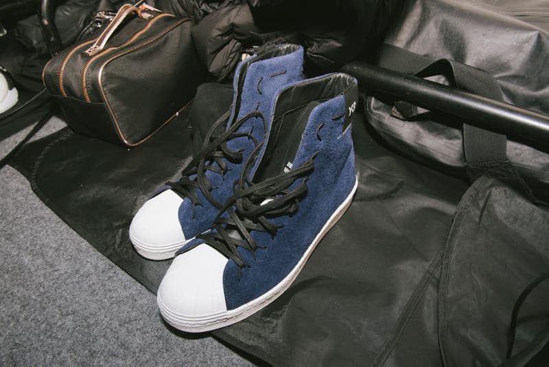 Y-3 Fall/Winter 2018 Paris Fashion Week Backstage Yohji Yamamoto adidas James Harden Futurecraft
