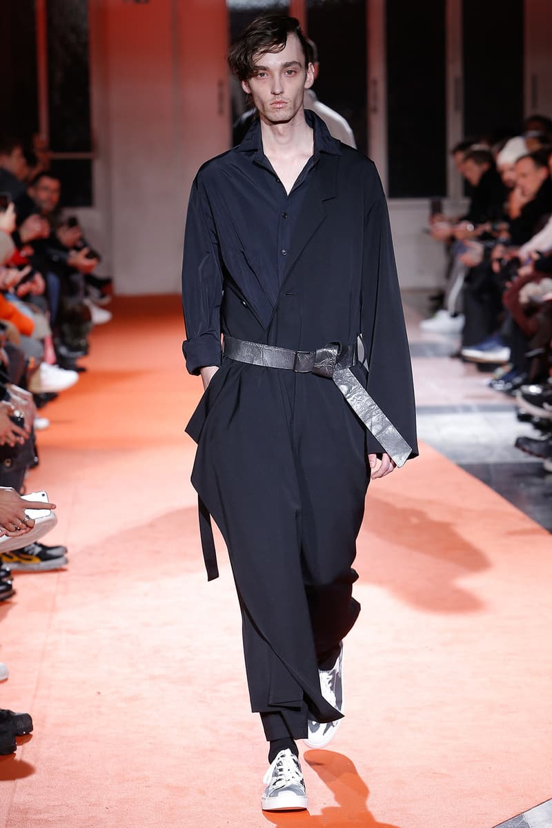 Yohji Yamamoto 2018 Fall Winter Paris Fashion Week Mens