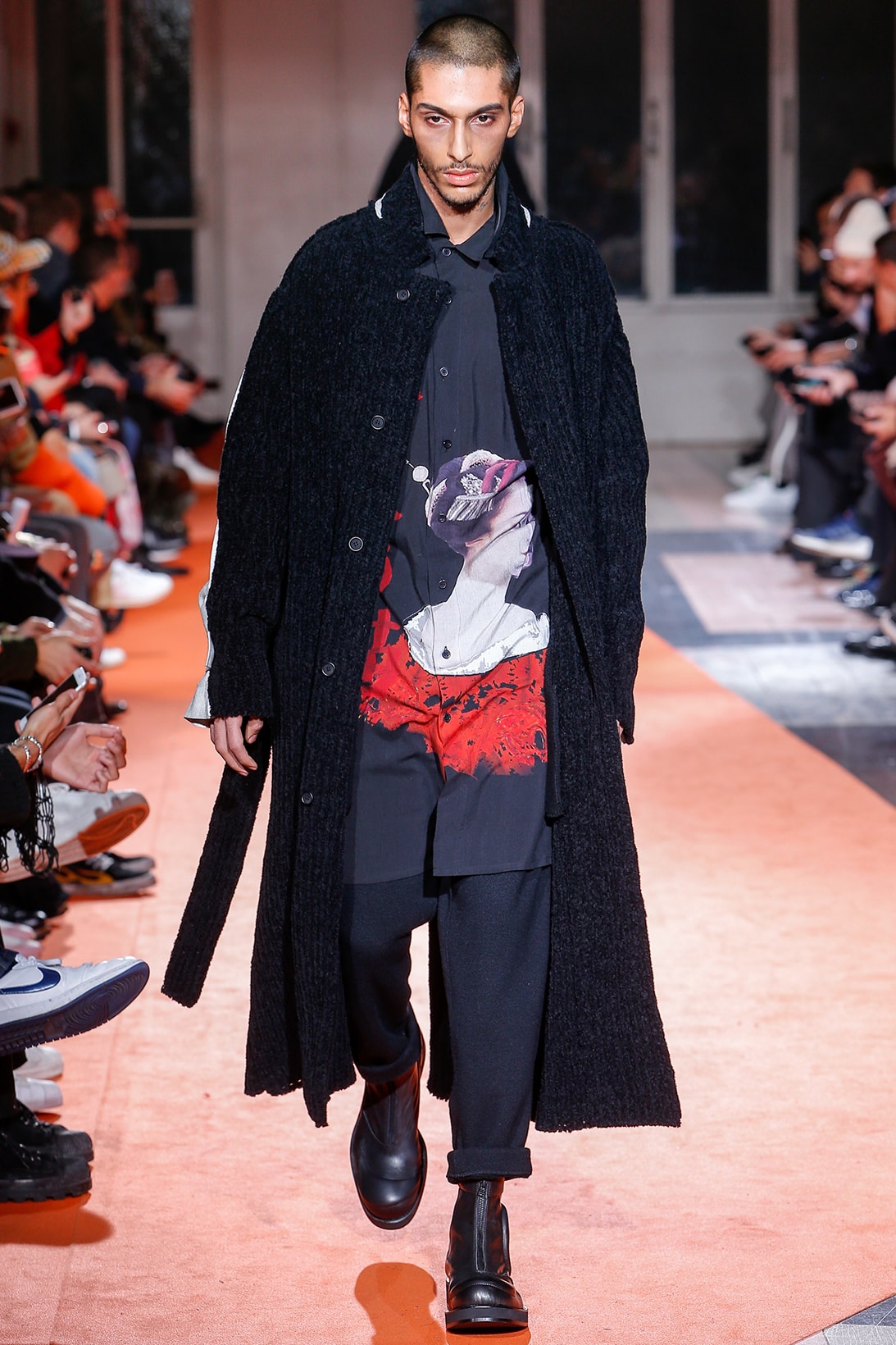 Yohji Yamamoto 2018 Fall Winter Paris Fashion Week Mens