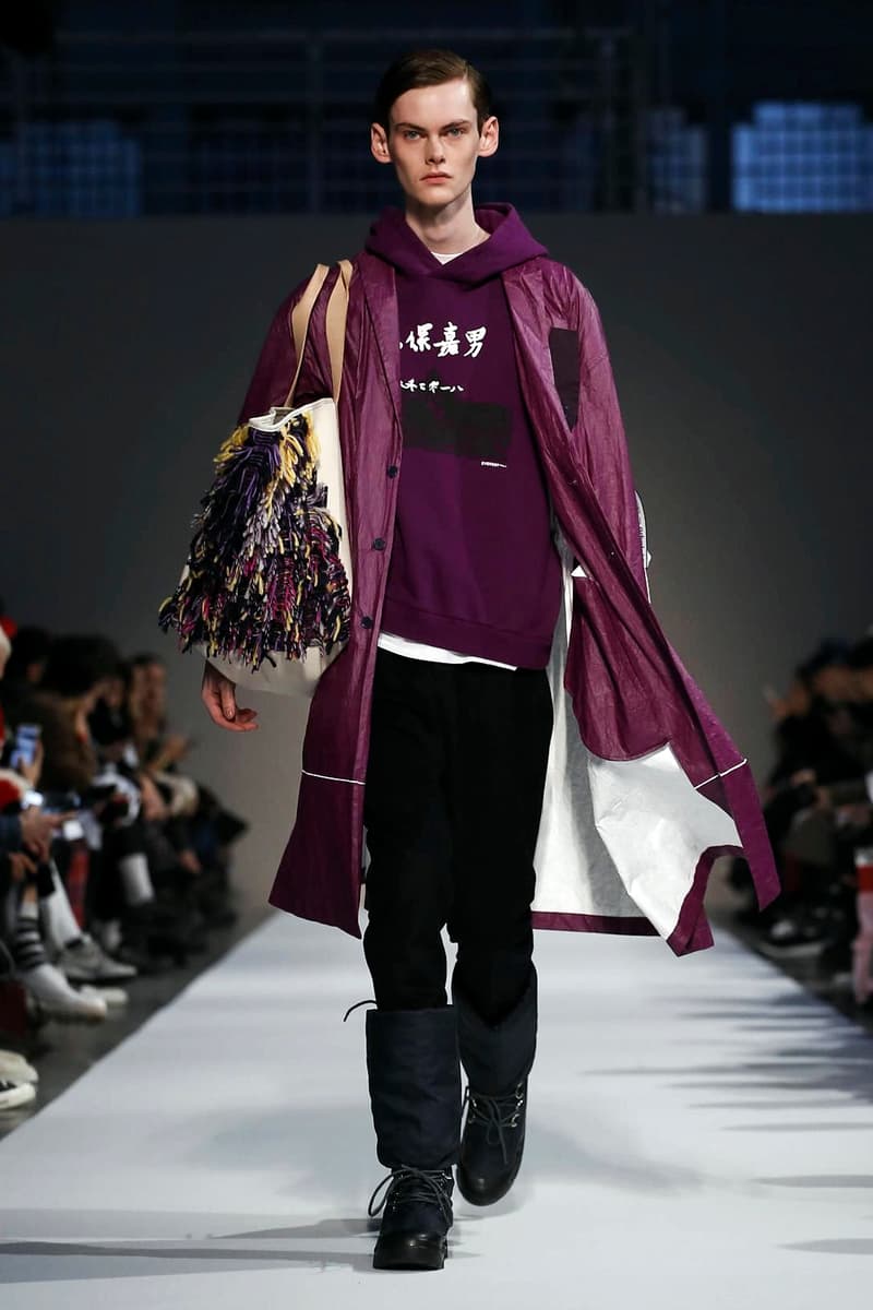 Yoshio Kubo 2018 Fall/Winter Collection milan fashion week men's 2018 fall winter