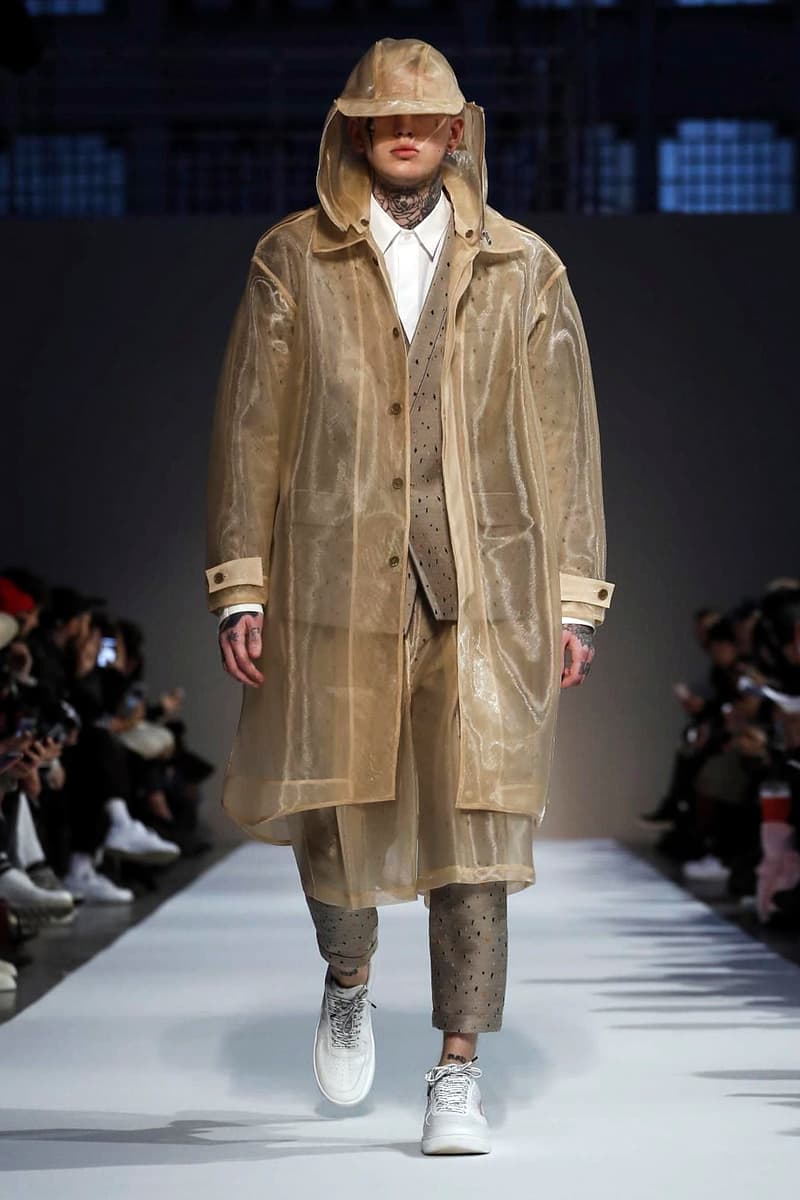 Yoshio Kubo 2018 Fall/Winter Collection milan fashion week men's 2018 fall winter