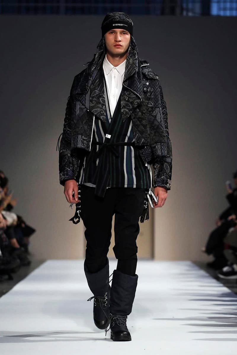 Yoshio Kubo 2018 Fall/Winter Collection milan fashion week men's 2018 fall winter