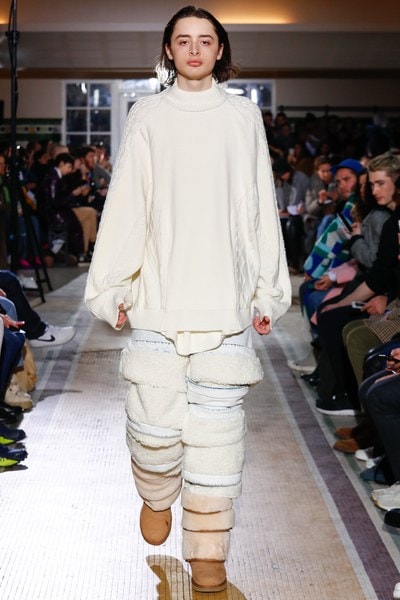 Y/Project Fall/Winter 2018 Paris Fashion Week Men's Ugg Boots