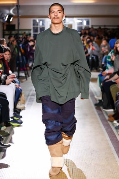 Y/Project Fall/Winter 2018 Paris Fashion Week Men's Ugg Boots