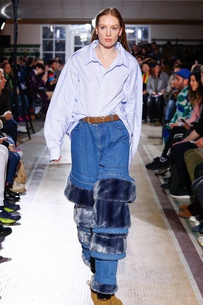 Y/Project Fall/Winter 2018 Paris Fashion Week Men's Ugg Boots