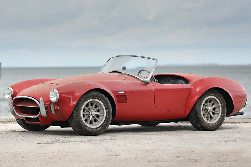 1967 Shelby 427 Cobra Auction 1 Million AC Cobra Ford V8 Engine Barn Find