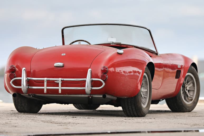1967 Shelby 427 Cobra Auction 1 Million AC Cobra Ford V8 Engine Barn Find