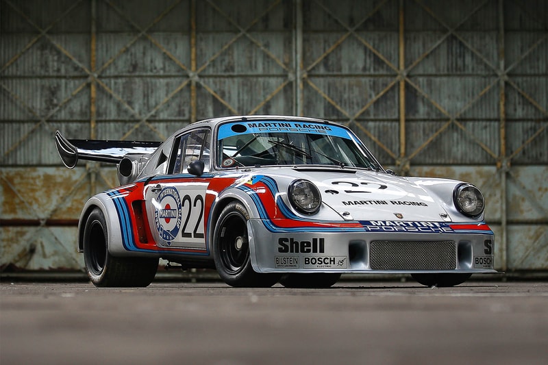 1974 Porsche 911 Carrera RSR 2 1 Turbo Auction martini livery le mans 2 million usd Amelia Island auction