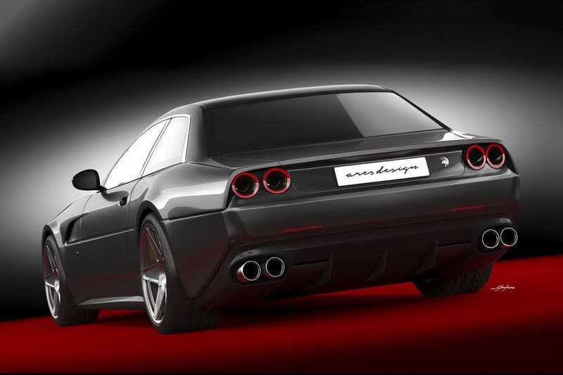 ARES Design Recreates Ferrari 412 GTC4Lusso