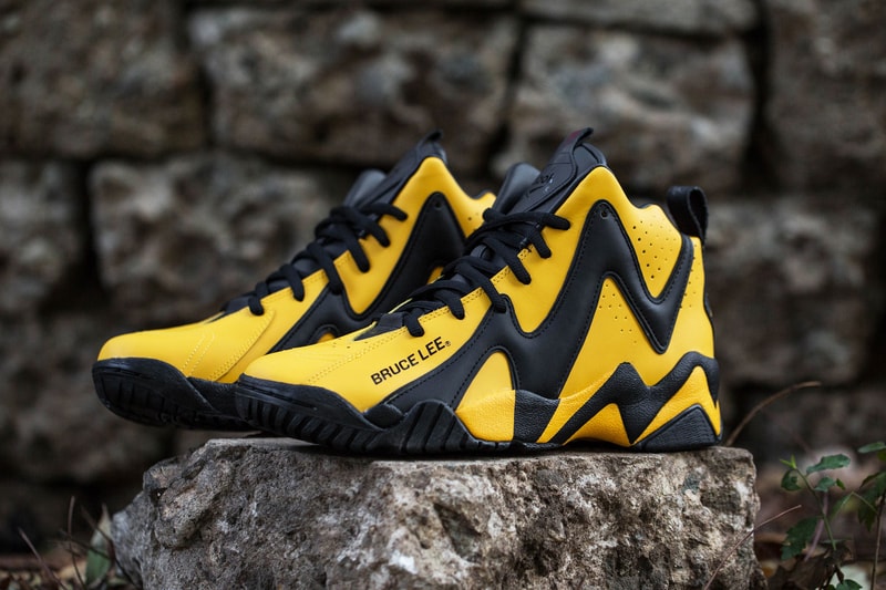 BAIT Reebok Bruce Lee Kamikaze II Yellow Black Sneaker Mens Shoes Kicks collaboration 2018 february release date info