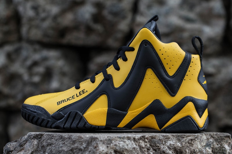 BAIT Reebok Bruce Lee Kamikaze II Yellow Black Sneaker Mens Shoes Kicks collaboration 2018 february release date info