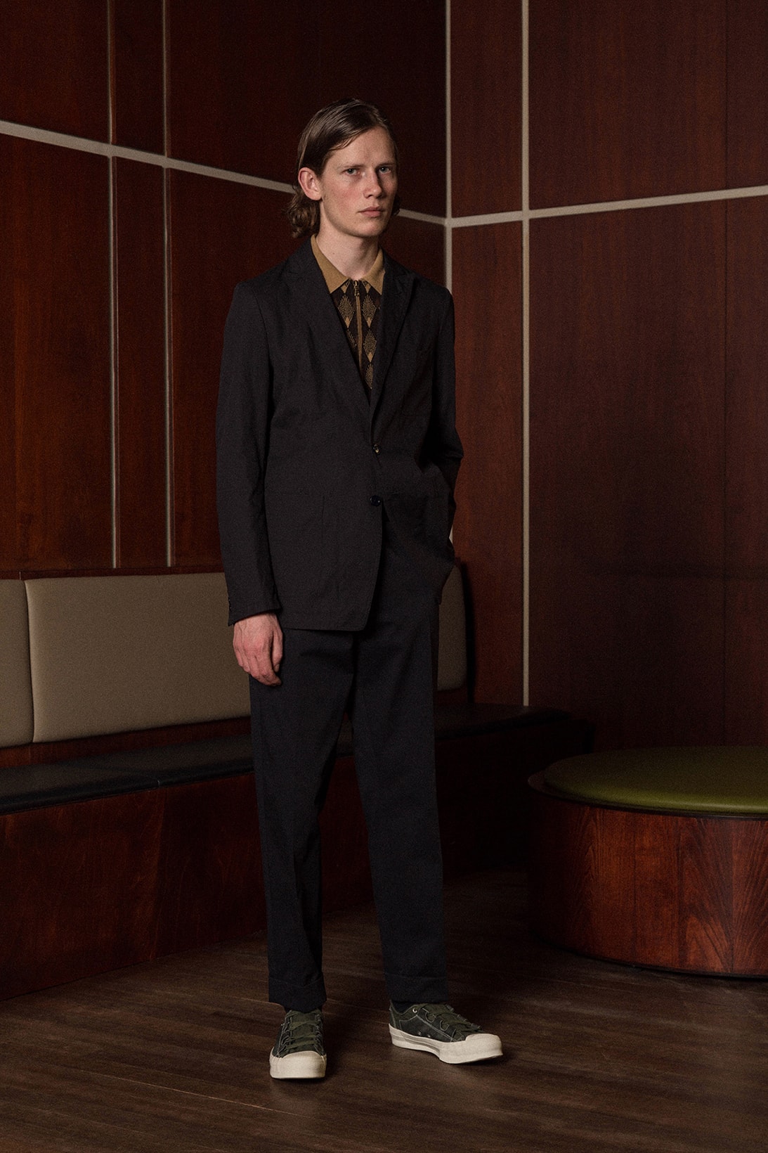 Jacquard Suit in Multicoloured - Dries Van Noten