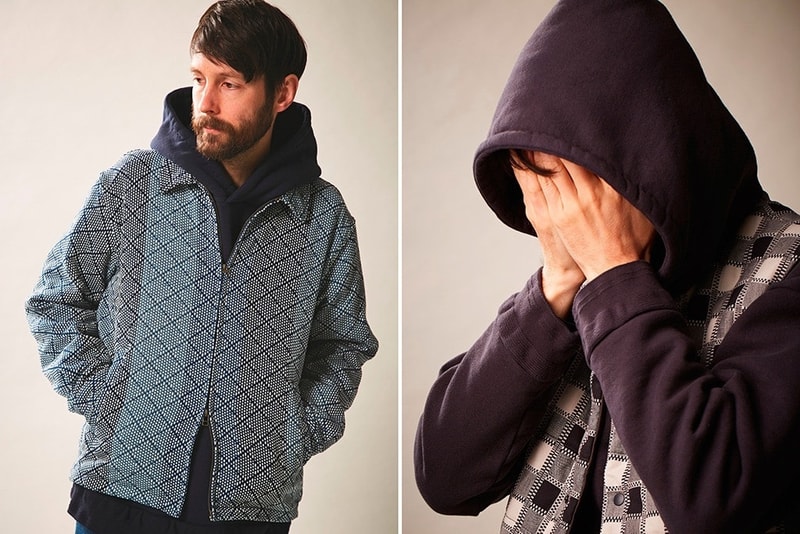 KUON Fall/Winter 2018 Lookbook Menswear Japanese streetwear street culture fashion Mens Checker Tops
