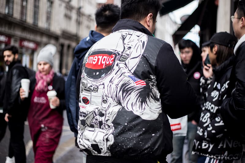 Supreme 2018 Spring/Summer Street Style Drop 1 Street Snaps