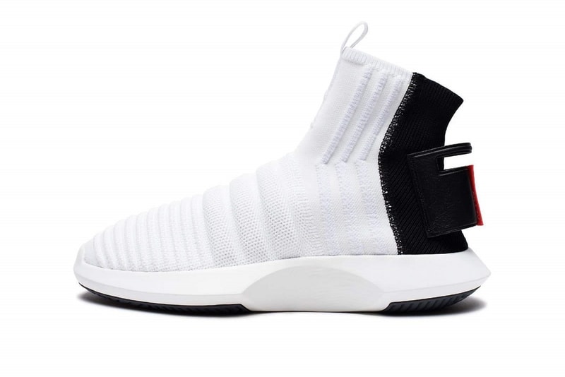 adidas Crazy 1 ADV Sock Primeknit White Black Red
