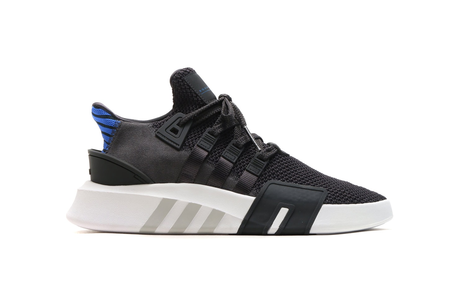 adidas Originals EQT BBall ADV Carbon Collegiate Royal Black Blue 2018 January Release date info sneakers shoes footwear atmos