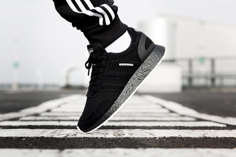 adidas Originals NEIGHBORHOOD Collaboration NMD Primeknit Chop Shop Shinsuke Takiawa Black White Kicks Sneaker Shoes Spring Fashion Japan Streetwear