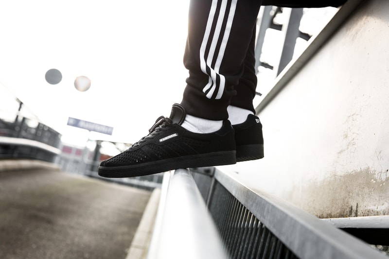 adidas Originals NEIGHBORHOOD Collaboration NMD Primeknit Chop Shop Shinsuke Takiawa Black White Kicks Sneaker Shoes Spring Fashion Japan Streetwear