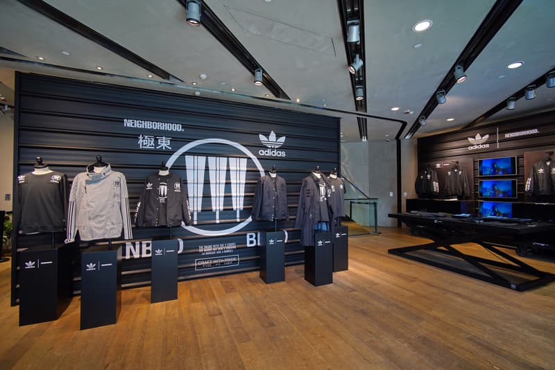 adidas Originals NEIGHBORHOOD Pop-Up Store Jackets NMDs Hong Kong spring summer 2018