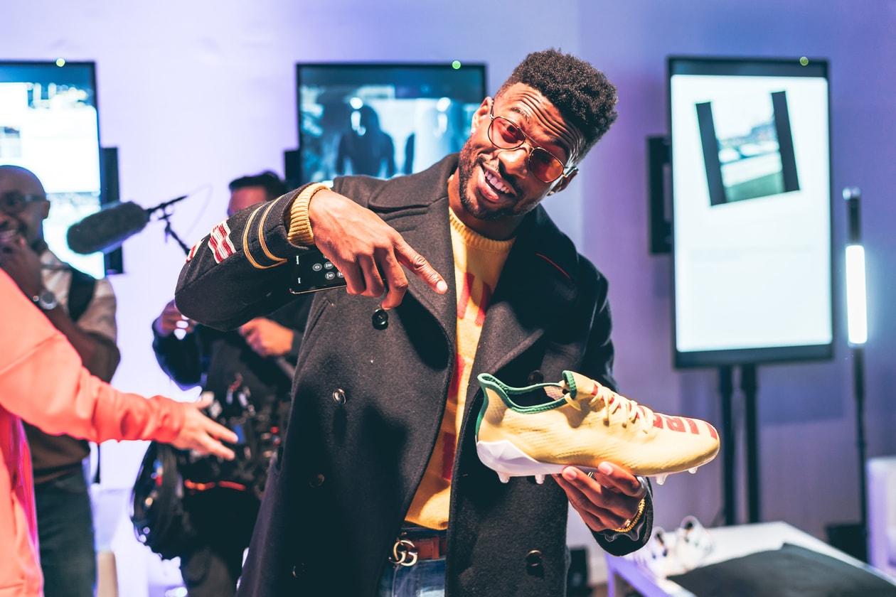 adidas SPEEDFACTORY AM4MN adidas Made for Minneapolis Football Cleat interview Super Bowl LII pharrell williams snoop dogg