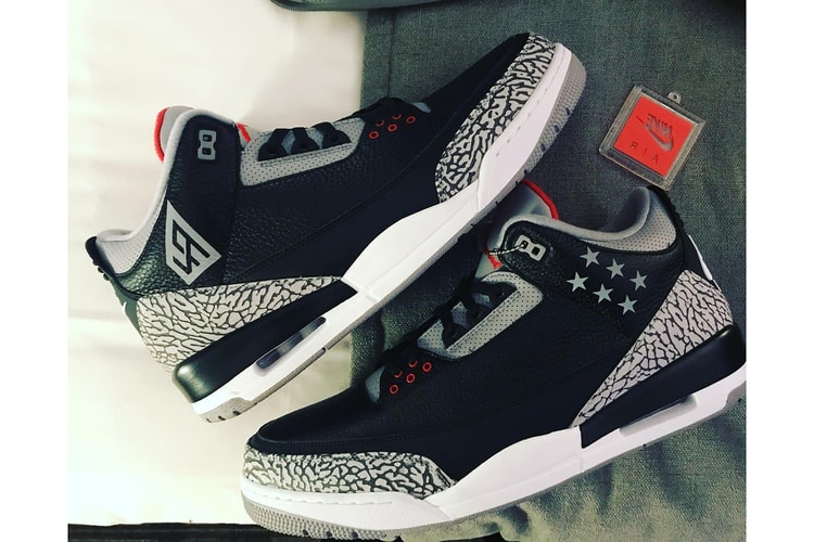 LaMarcus Aldridge Teases a New Air Jordan 3 "Black Cement” PE