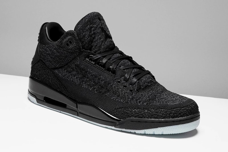 Air Jordan 3 Flyknit Closer Look Black Cat Jordan Brand March 18 Release