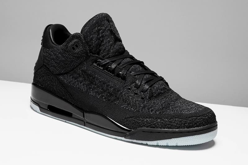 Air Jordan 3 Flyknit Black Cat Closer Look Hypebeast