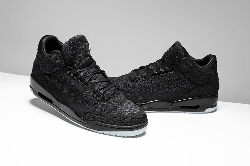 Air Jordan 3 Flyknit Closer Look Black Cat Jordan Brand March 18 Release