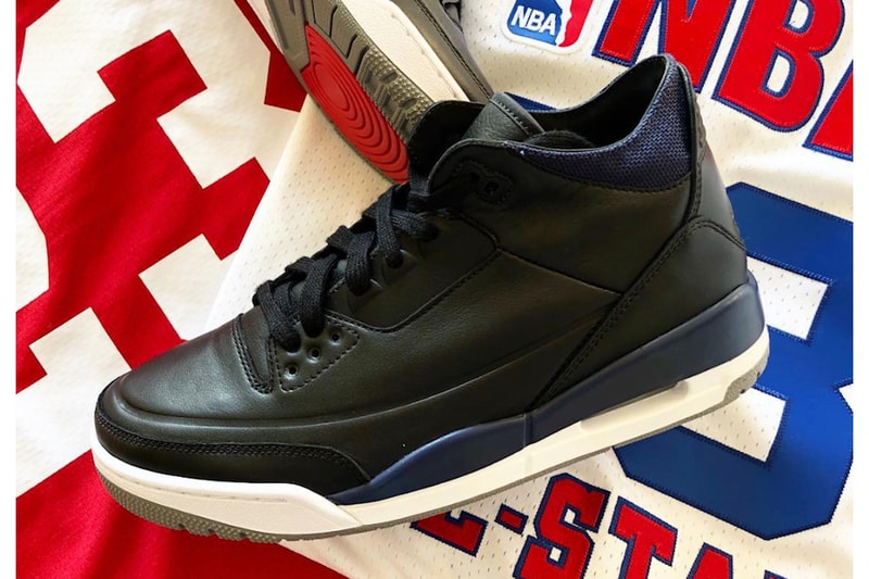 Unreleased Air Jordan 3 NBA All-Star Weekend Frank Cooker Black Navy White