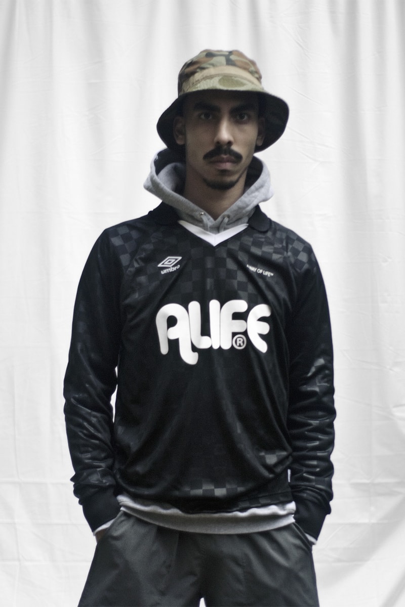 Alife Umbro Long Sleeve Soccer Jersey 2018 february release date info white black