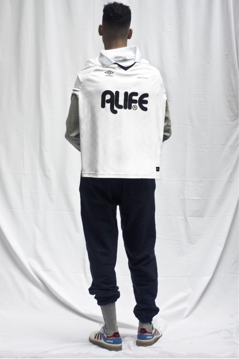 Alife Umbro Long Sleeve Soccer Jersey 2018 february release date info white black
