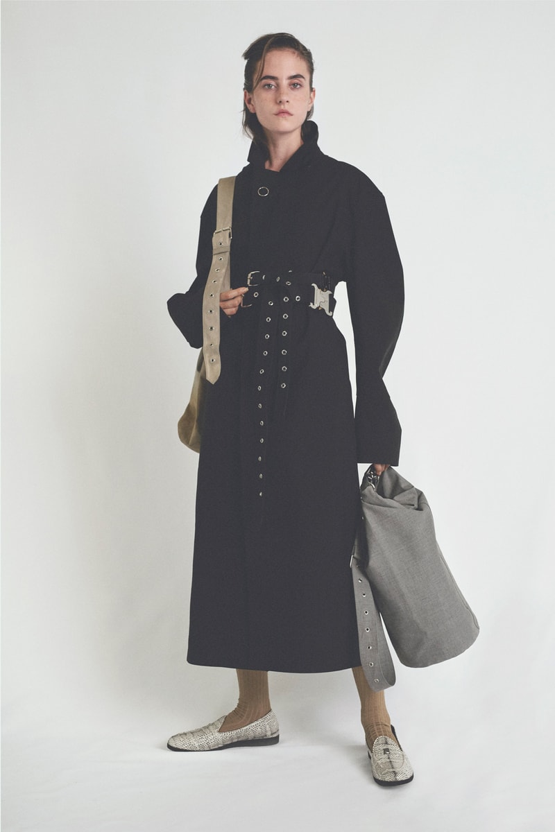 ALYX Mackintosh 2018 Spring Summer Collaboration Outerwear Raincoats bags belts accessories treatment dye matthew williams