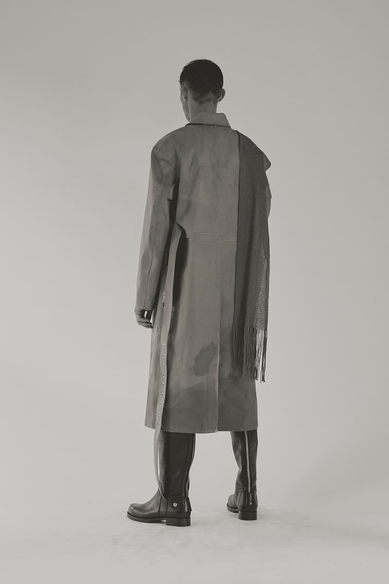 ALYX Mackintosh 2018 Spring Summer Collaboration Outerwear Raincoats bags belts accessories treatment dye matthew williams