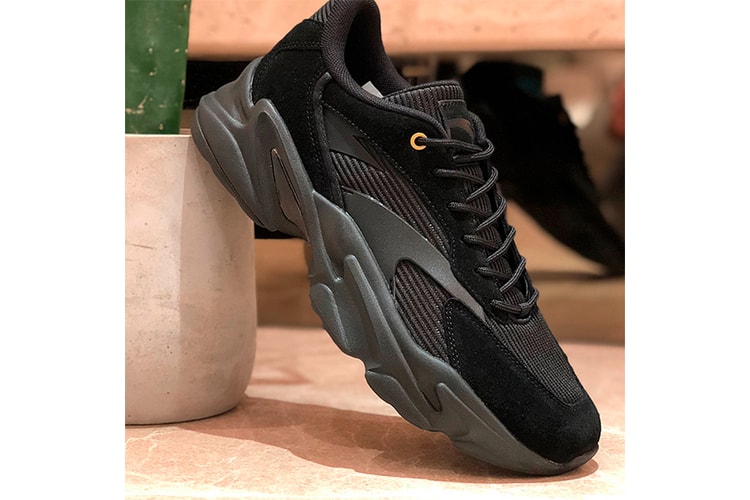 ANTA's Walker Version 1 Chunky Sneaker Receives A "Triple Black" Makeover