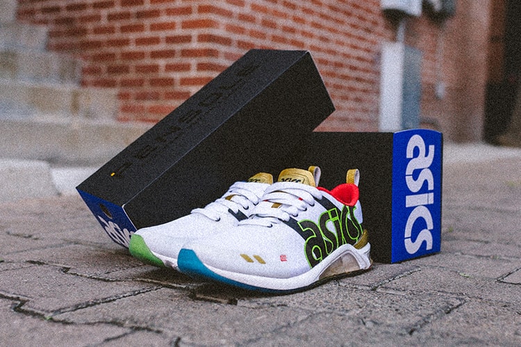 PENSOLE & ASICS GEL-180 Debut Student-Designed "Fresh Up" Silhouette