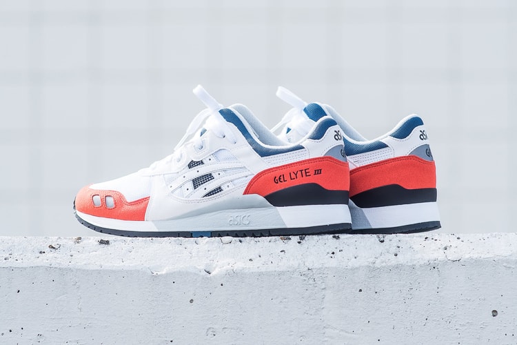 ASICS Combines Orange & Blue Accents on Its Latest GEL-Lyte III