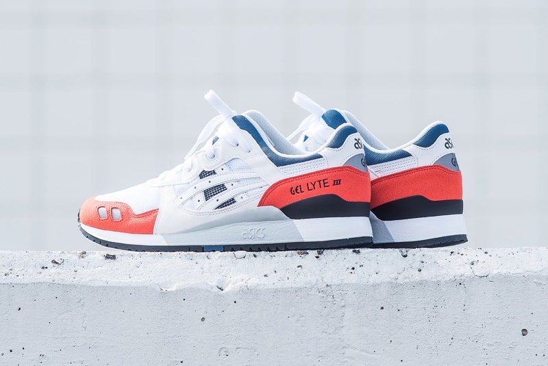 ASICS GEL Lyte III white orange blue black 2018 february release date info politics sneakers shoes footwear